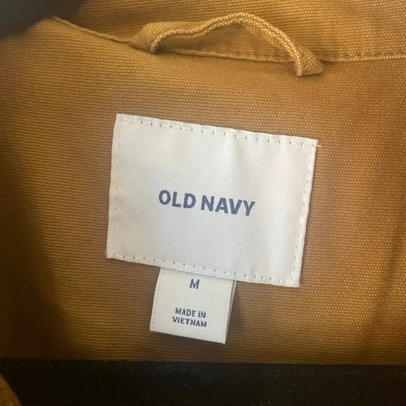 Old Navy Chore Coat Women’s size M Full Zip Field Jacket - Picture 2 of 4